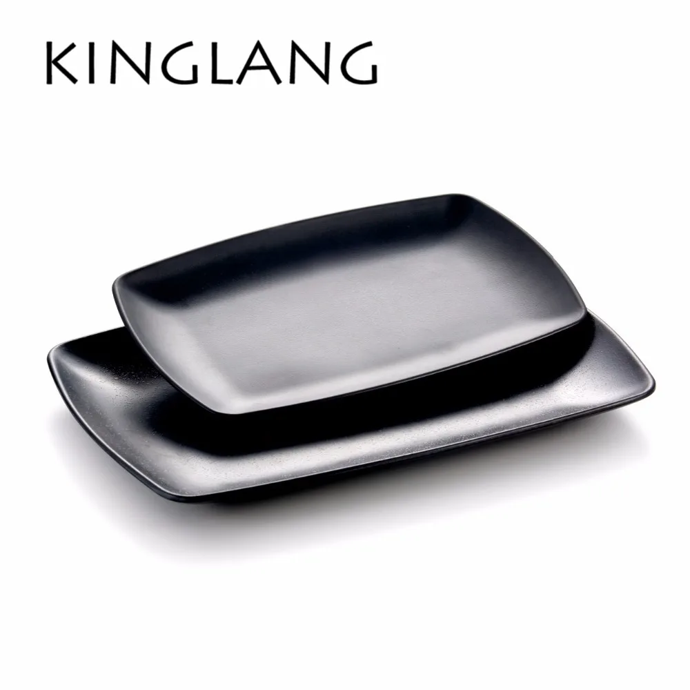 

NEW ! 1pcs Melamine high quality serving tray matte food platter wholesale