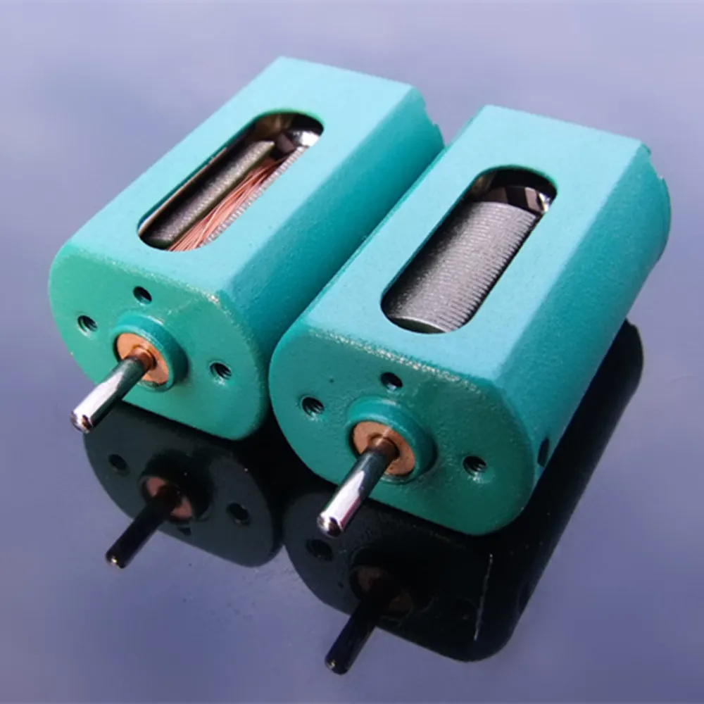 1pcs colorized 180 mini DC motor strong magnet with extra-large cooling hole 12V 21000RPM 6V large torque