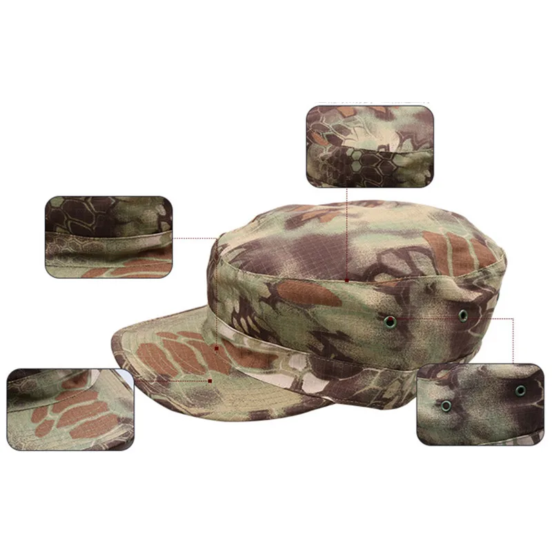 MEGE Brand Wholesale Hats, US BDU Caps, Tactical Unisex Camouflage Multicam Hat, Free size 59-60