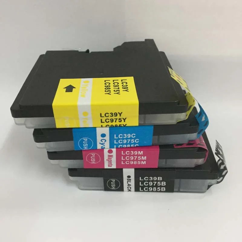 Vilaxh For Brother lc39 lc975 lc985 ink cartridge compatible for Brother DCP-J125 J315W DCP-J515W MFC-J265W J410 printer