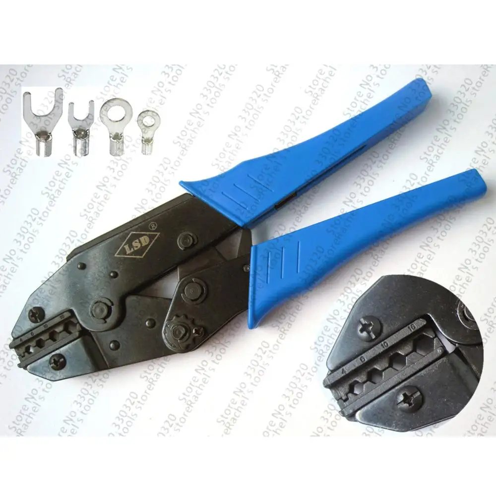 LS-416TX for non-insulated cable lugs 4-16mm2 crimp tool/ crimping pliers