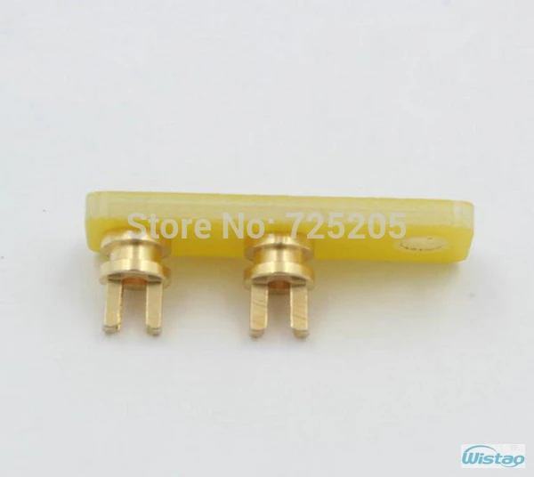 2 ピン足場列金メッキ真鍮チューブアンプ回路 HIFI DIY 大スポット商品卸売