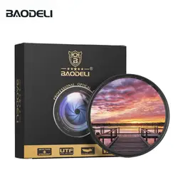 BAODELI Filtro de lente de cámara Gnd filtro degradado gris Concept 49 52 55 58 62 67 72 77 82mm para Canon Nikon Sony A600 Accesorios