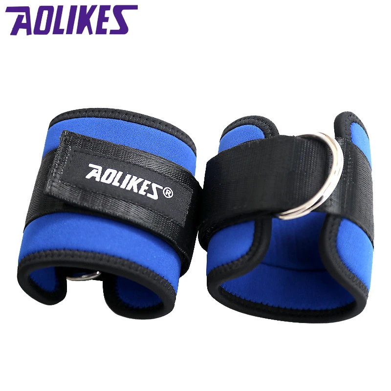 

AOLIKES 2 Pcs /Lot Ankle Straps Leg Strength Training Weight-bearing Power Belt Foot Ring For Fitness Taekwondo Footable Running