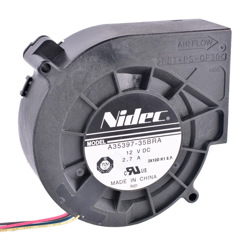 

COOLING REVOLUTION A35397-35BRA 9733 97x94x33mm 12V 2.70A 4pin PWM 4-wire 4pin PWM high volume Centrifugal turbine blower