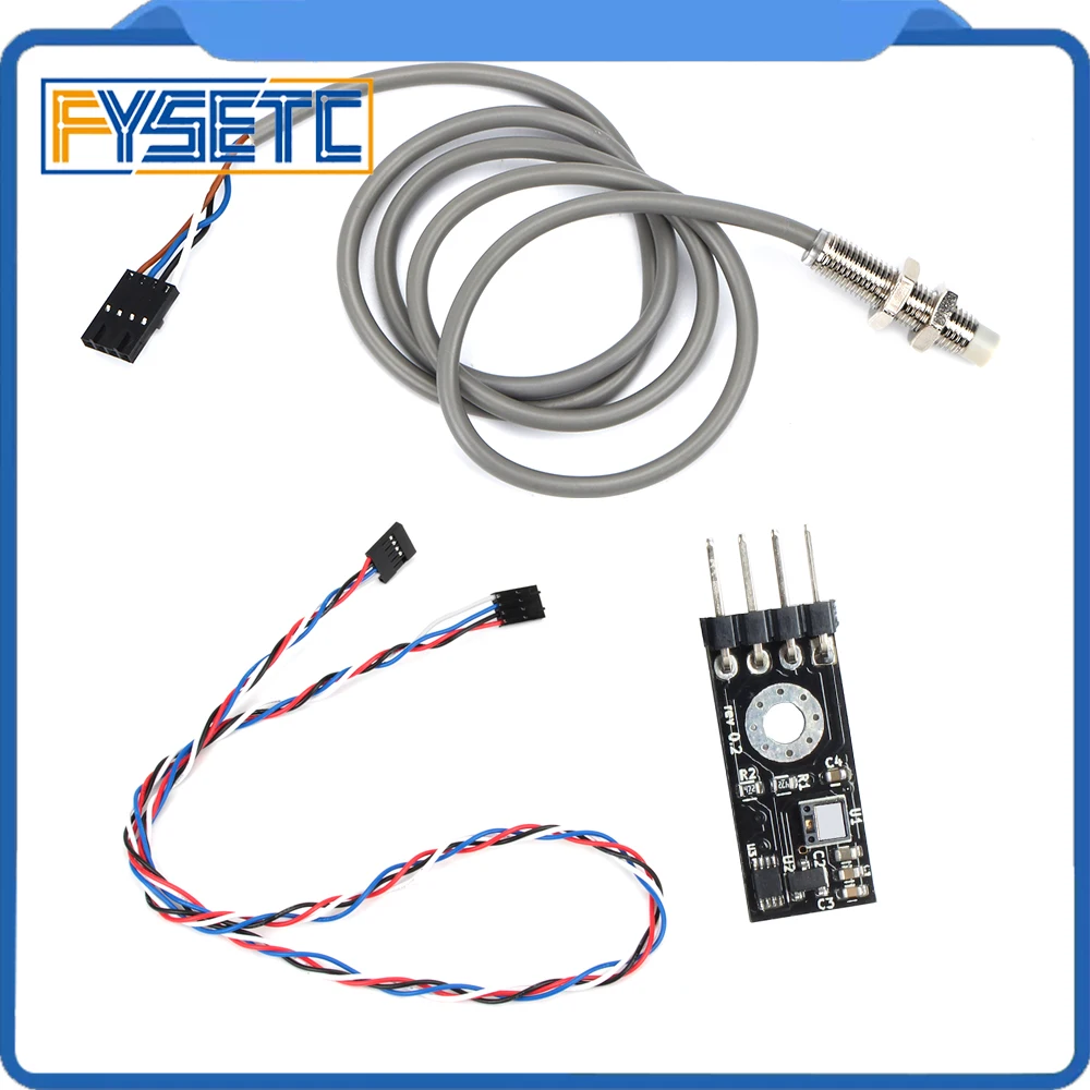 1Set Prusa i3 Laser Sensor 3D Printer Filament Sensor Detect Stuck Filament With Cable And PINDA V2 Sensor Kit For Prusa i3 MK3