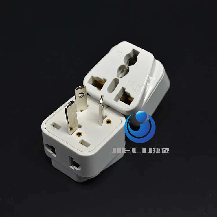 

Converter Travel Socket UK EU US to 3 Pin AU Australia Travel Adapter Plug White