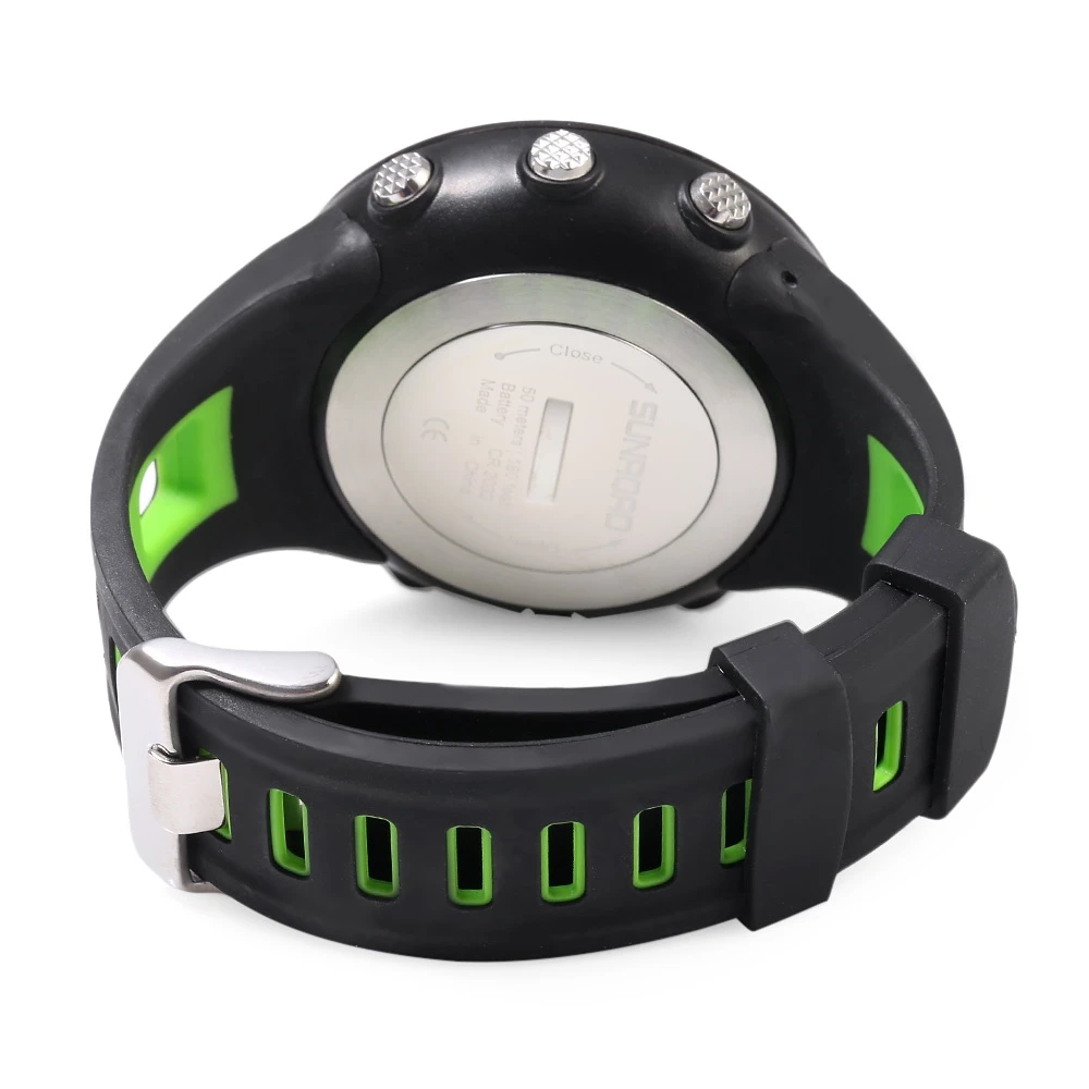 SUNROAD FR800NB Multifunctional Digital Sports Watch Altimeter Barometer Pedometer Wristwatch