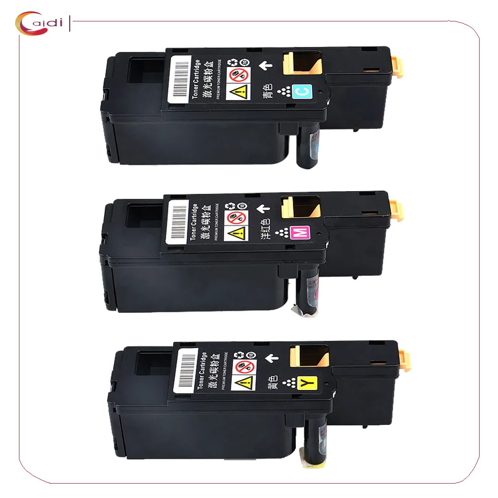 

(1Cyan,1Magneta,1Yellow) Compatible Toner Cartridges For Xerox Phaser 6020 6022 WorkCentre 6025 6027