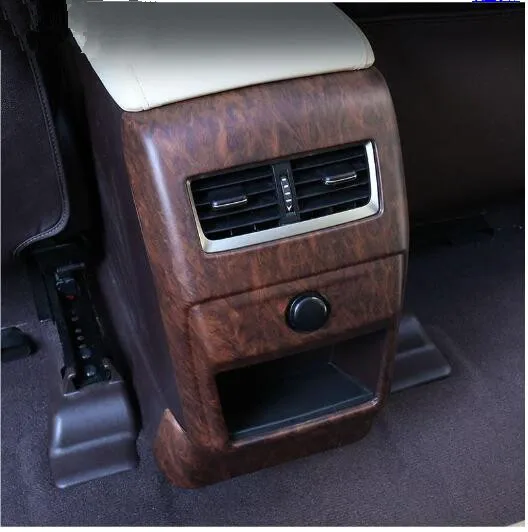 

Imitation Wooden Rear Seat Armrest Storage Anti-Kick Pad For Lexus RX200T RX450H Z2EA1296