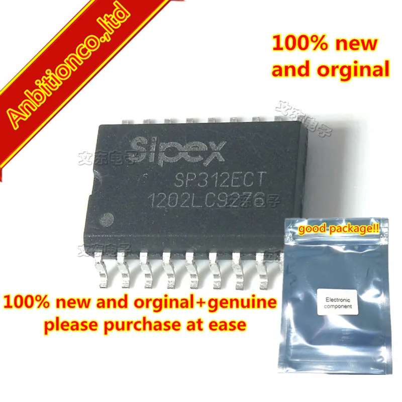 10pcs 100% new original SP312ECT SP312EET High-Performance RS-232 Line Drivers/Receivers in stock