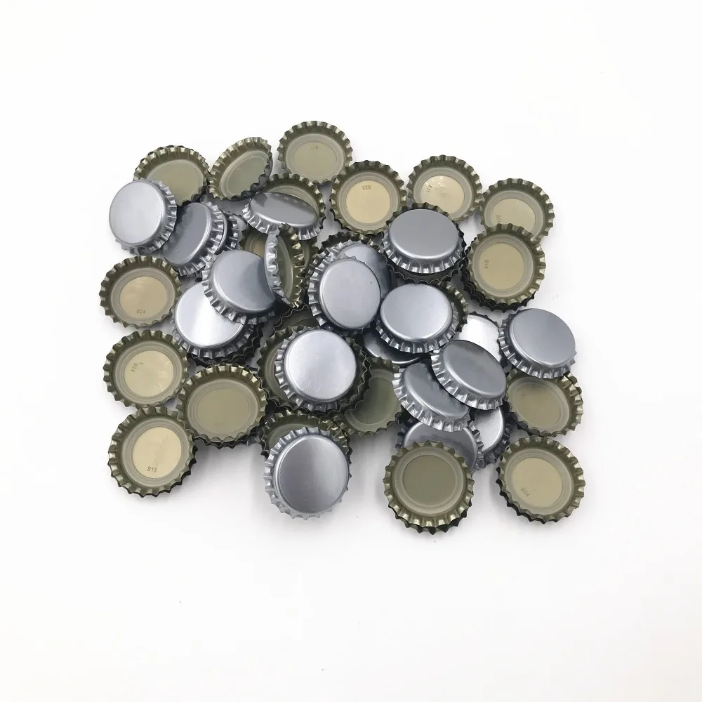 100pcs/lot Beer bottle cap beer lid for DIY homebrew beer tool