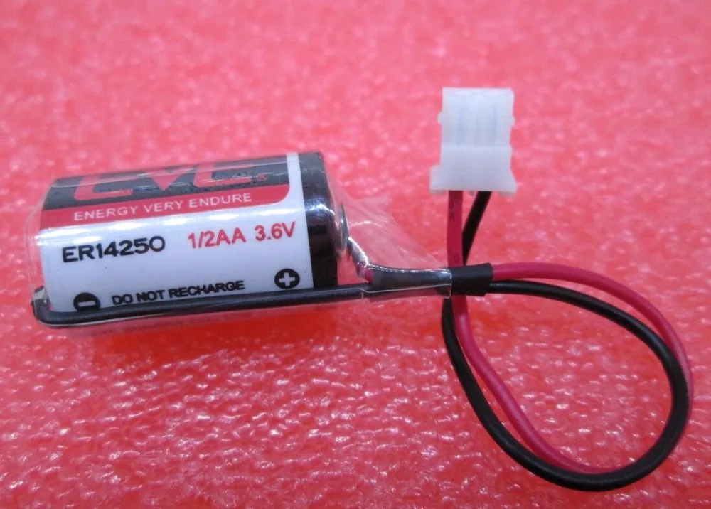 1 قطعة/الوحدة جديد ER14250 14250 3.6 فولت 1200 مللي أمبير ليثيوم وبطارية عداد المياه الغاز متر متعددة الوظائف الجدول بطارية ليثيوم أيون مع المكونات