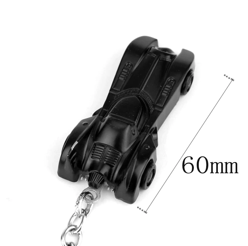 Car Shape Key Chain The Dark Knight Batmobile Key Rings Gift Chaveiro Car Keychain Jewelry Movie Key Holder Souvenir