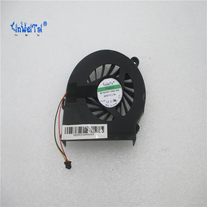 

2PCS New 3pin cpu fan for HP CQ42 G4 G6 CQ56 G42 CQ62 G7 CPU cooling fan cooler 055417R1S DFS531105MC0T FAB9 646578-001