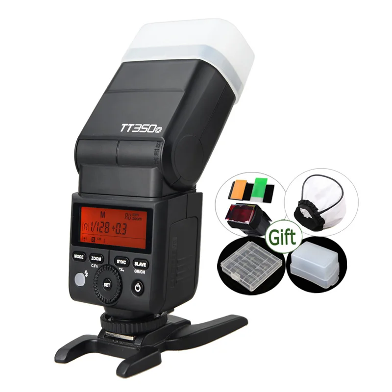 

Godox Mini Speedlite TT350o TTL 2.4G HSS 1/8000s Flash for Olympus E-M10II E-M5II E-M1 E-PL8 PL7 P5 Panasonic DMC-GX85 G7 GF1