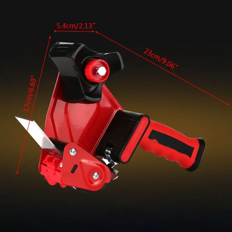 Imagem -03 - Dispensador de Pistola de Fita Pesada Ferramenta Manual de Embalagem Máquina de Cortar Pacotes