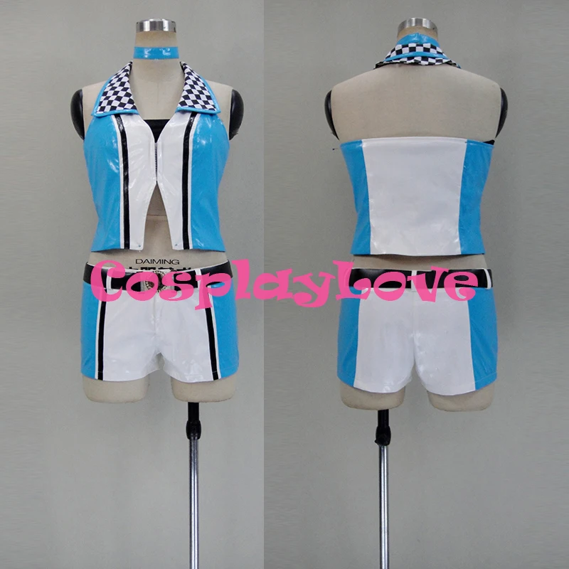 

Custom Made Japanese Anime Love Live! LoveLive! SR Eli Ayase Awaken Racing Cosplay Costume Christmas Halloween