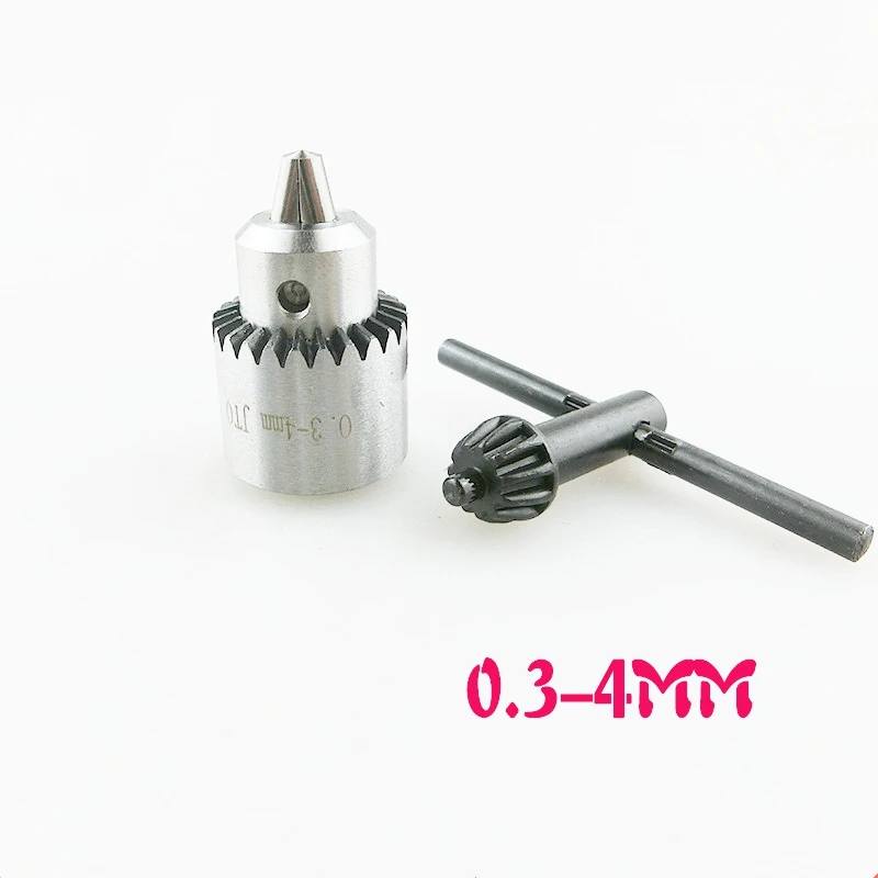 

1PCS Drill Chuck 0.3-4mm Capacity 21mm OD 35mm Length For milling machine,lathe