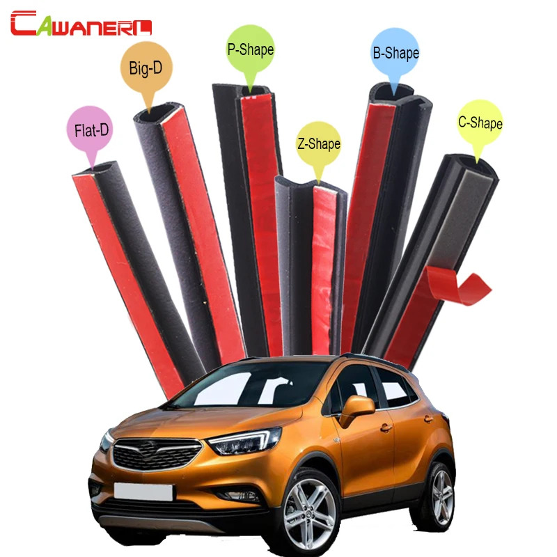 

Cawanerl Car Seal Sealing Strip Kit Weatherstrip Rubber Seal Edging Trim Sound Insulation Waterproof For Vauxhall Antara Mokka