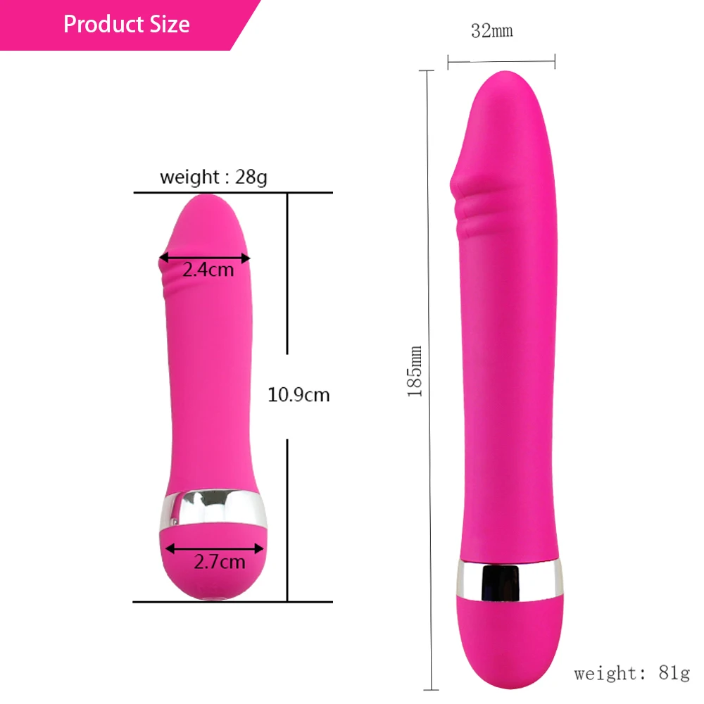 Big/ Small Realist Dildo Vibrator Massager Sex Toys For Women G-spot Clitoris Stimulator AV Stick Female Masturbators