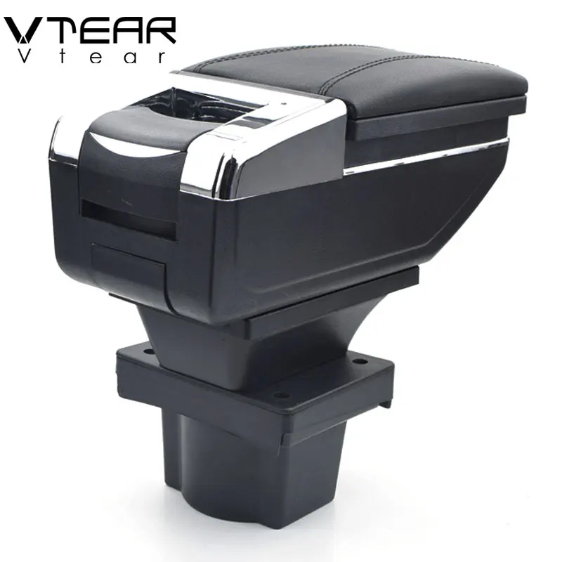 Vtear For Skoda Octavia A5 fl Yeti armrest car central storage box interior car-styling decoration Auto accessories parts 2008