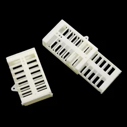 30 pcs plastica Bee Queen Cage White Safety Mutil-funzionale Stretch Hutchs Tools strumenti per apicoltura