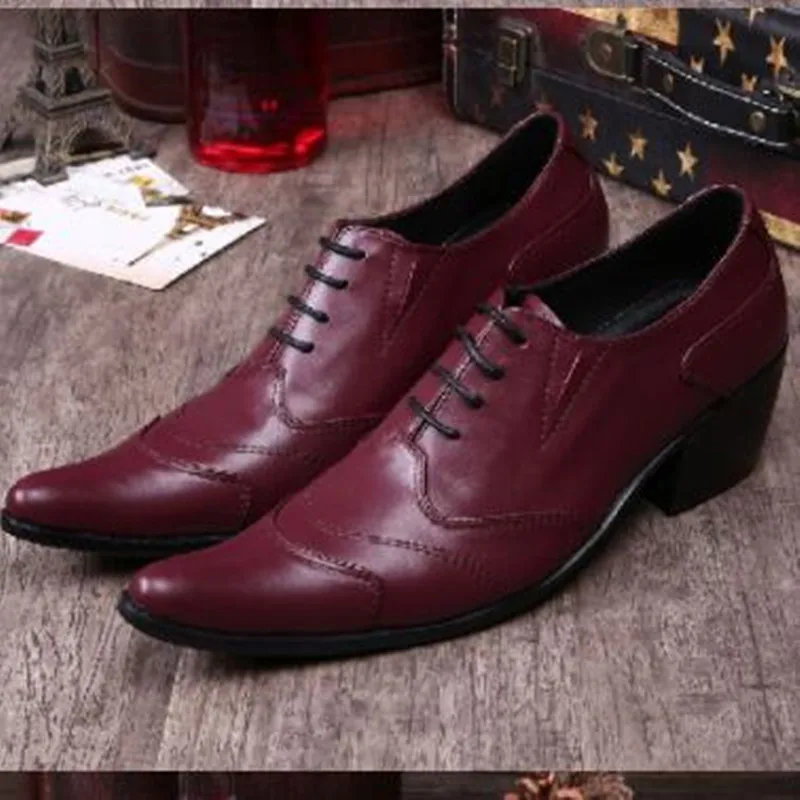 

New Spring Autumn Dress Shoes Man Pointed Toe Business Shoes Men's Flats Oxfords Slip-On Solid Black Leather Mens Shoes Casual