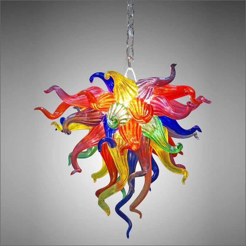 

Spring Style Art Glass Chandelier Europe Designed Abstract Outdoor Blown Murano Glass Chandeliers