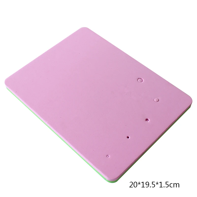 YOMDID 5 Hole Fondant Cake Shaping Mat Cake Pastry Dessert Embossing DIY Decoration Pad Practical Sugar Flowers Drying Tools