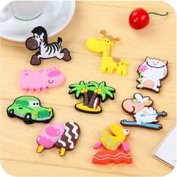 1Pcs Silicone Cartoon Animal Fridge Stickers Magnets Whiteboard Sticker Refrigerator Magnets Kids Gifts Home Decoration