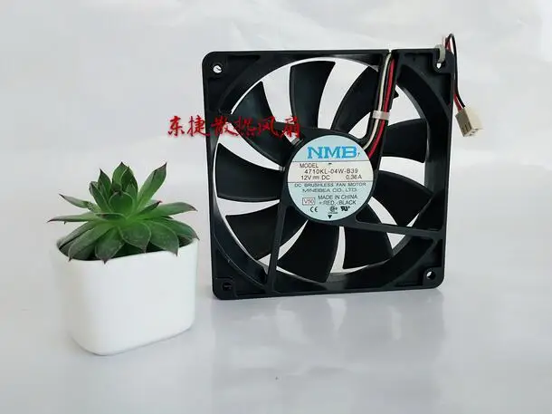 

Wholesale: NMB-MAT 12025 4710KL-04W-B39 12V 0.36A 12CM 120*120*25mm 3 line mute power fan