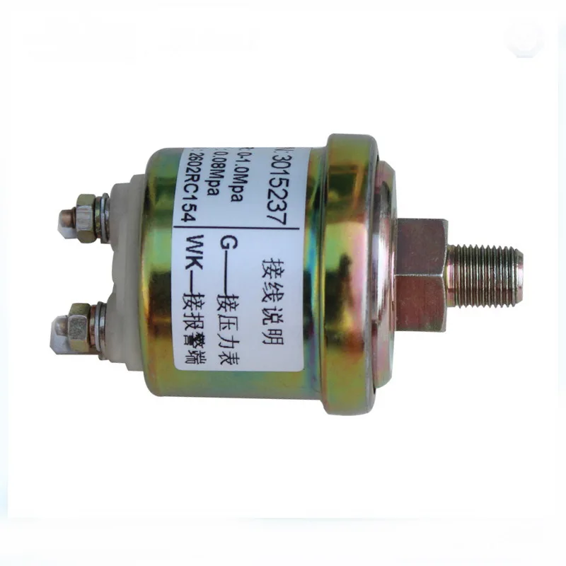 

1/8NPT Oil Pressure Sensor 3015237 screw size 10mm WK alarm switch diesel generator set brand electric origin sensor