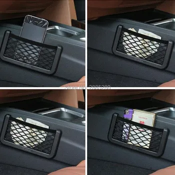Toyota Seat ateca vw golf 4 golf mk2 seat leon mk3 opel corsa astra j mokka용 자동차 좌석 정리, 그물 가방 정리