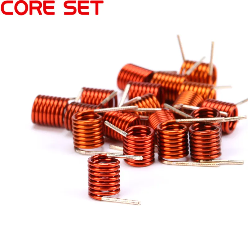 100PCS/Lot 3.5*7.5T*0.7 Inductors FM Coil Inductor Hollow Coil Inductance Copper Wire Remote Control High Quality