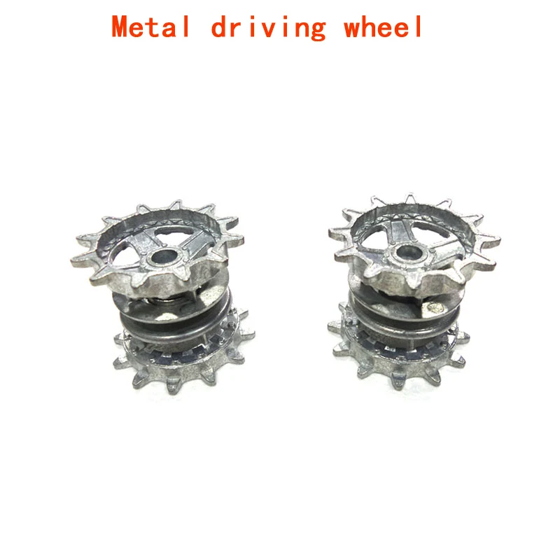 Henglong HL-3938 3938-1 Russian T90 1/16 RC tank upgrade parts metal wheels hubs set Metal track and gear