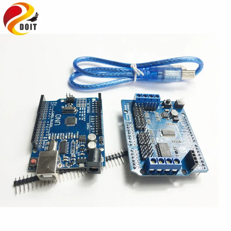 DOIT WiFi Controller Kit with Development Board+ Servo Motor Driver Board +DT-06 WiFi Module for Arduino