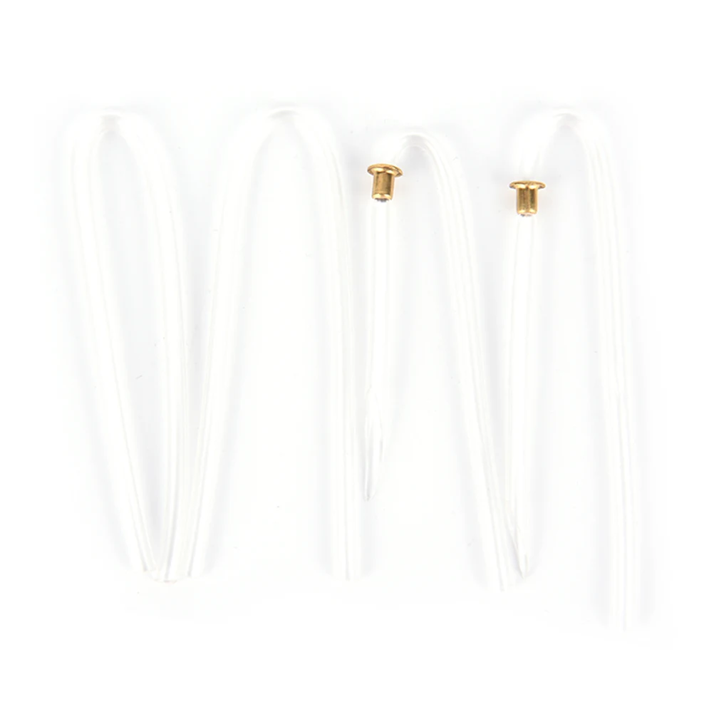 1pcs U Shape Bent Tubing With Lock Preformed Transparent PVC BTE Hearing Aids Clear Earmolds Tubes