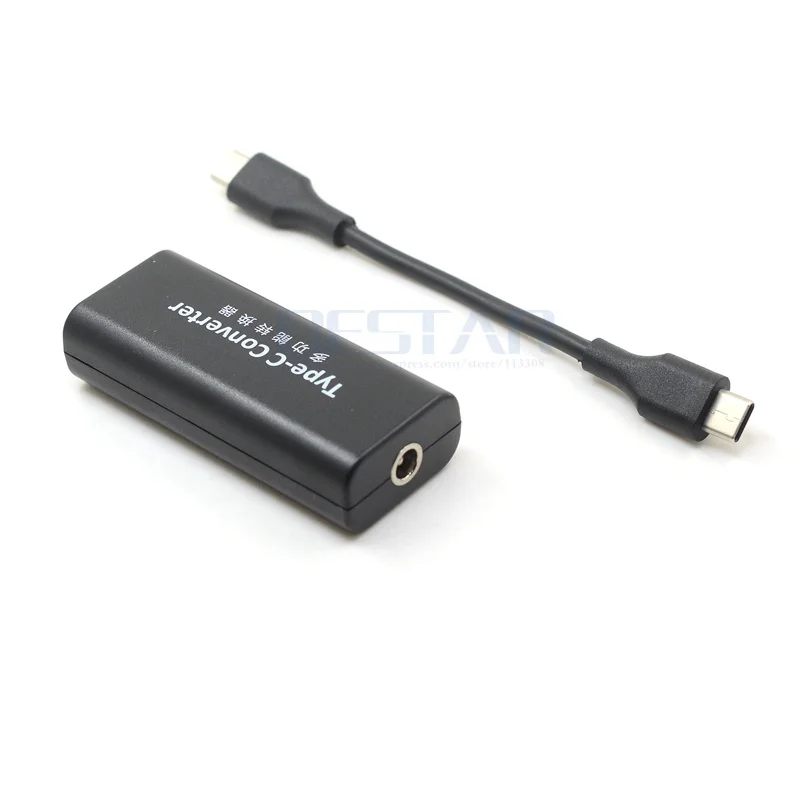 USB-C Type - C to DC 5.5*2.1/4.5*3.0/7.4*0.6/7.9*0.9 adapter สำหรับ HP Lenovo แล็ปท็อปอะแดปเตอร์แปลงแรงดันไฟฟ้า