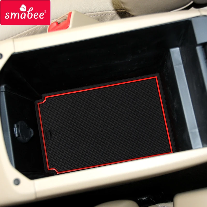 Smabee Gate slot mat For Toyota RAV4 2006 ~ 2012 XA30 RAV 4 2007 2008 2009 2010 2011 Cup Holders Non-slip mats accessories