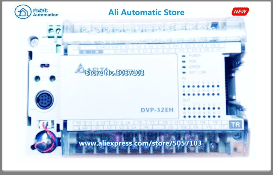 

DVP32EH00T3 32-Point Host 16DI 16DO NPN 24VDC 0.3A 4-Channel 200K Input 4-Channel 200K Output New