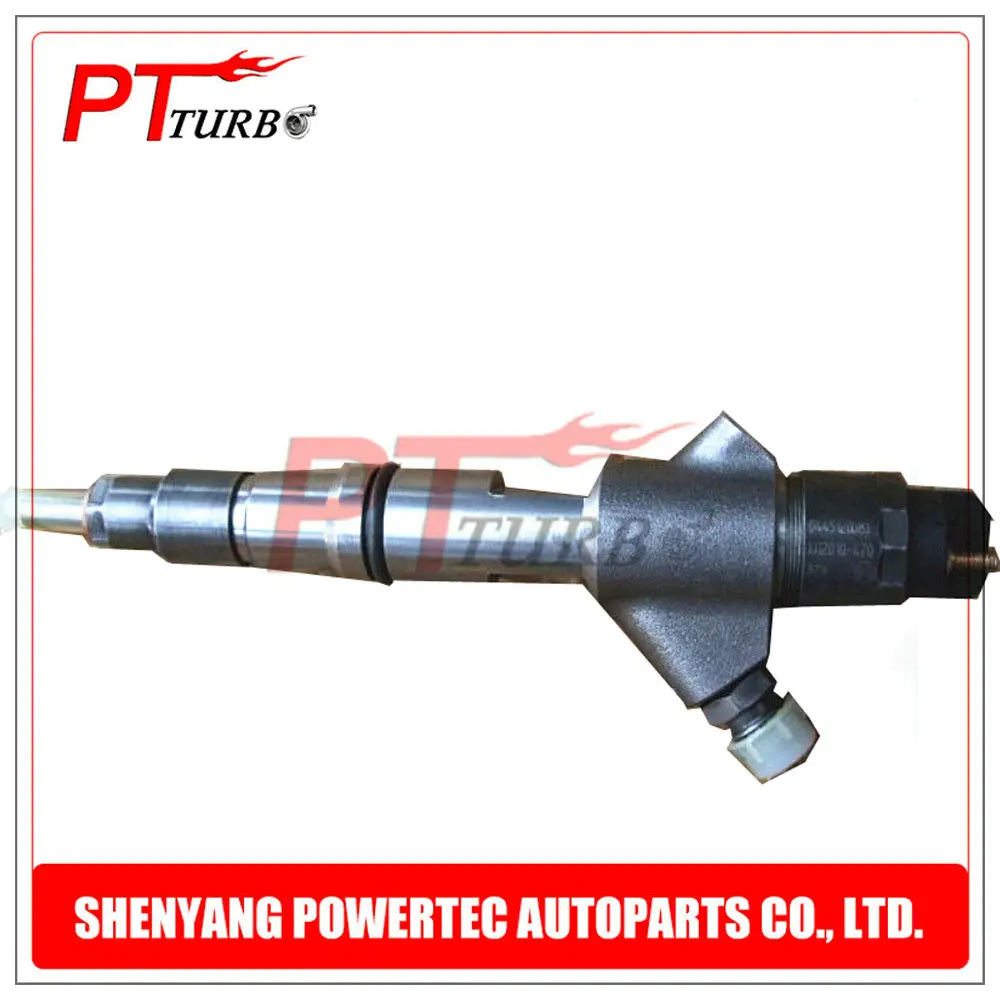 car rail injector 0445120081 original fuel injection 0445 120 081 for xichai / King long Bus / Jiefang Truck 30614068832 parts