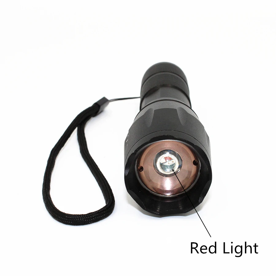 LED Flashlight 5 Modes Adjustable Focus Light Q5/R5 450LM Aluminum Zoom Torch 18650/AAA Lamp