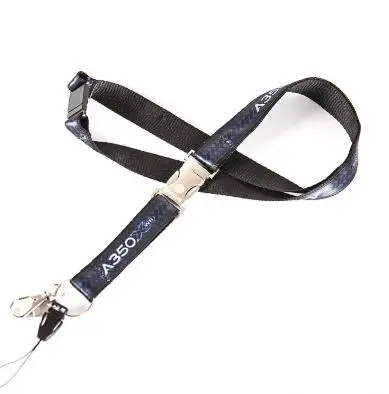 Airbus Lanyard for Pliot Flight Crew \'s License ID Card Holder Boarding Pass String Sling Metal Buckle