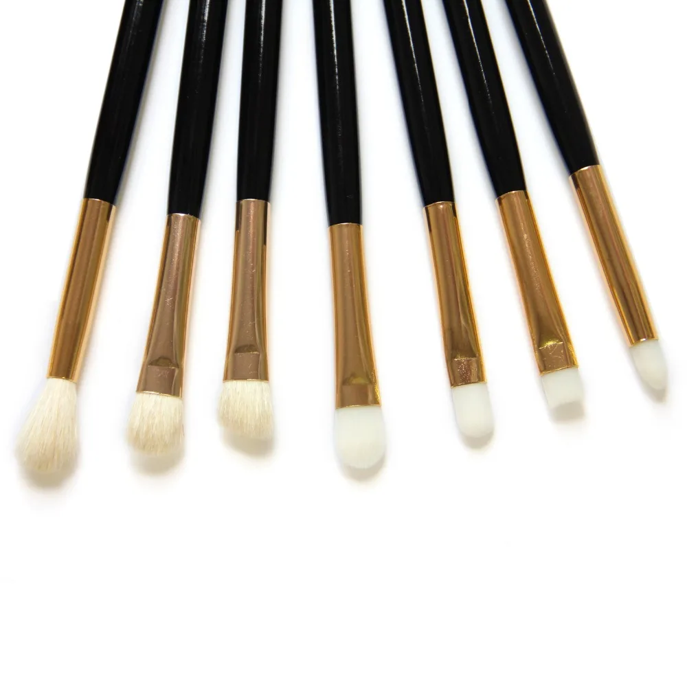 Professionale compone le spazzole set eye shadow brush foundation fard  Kabuki super soft pelo di capra per la spazzola di trucco 3 stile  Scegliere