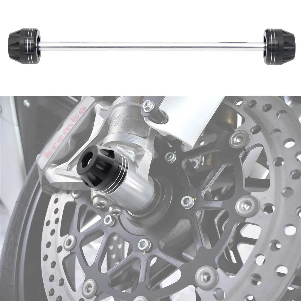 For KAWASAKI ZX-14R ZX14R GTR 1400 GTR1400 2006-2014 Motorcycle Front Axle Fork Wheel Protector Sliders Falling Protection