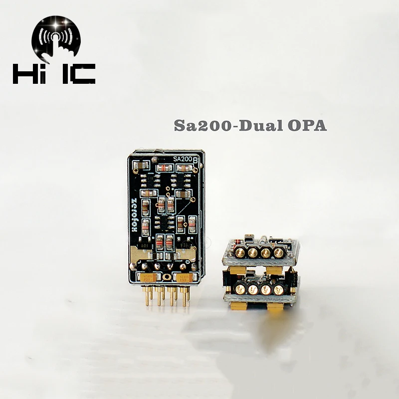 

1PCS Audio Full Discrete Component Operational Amplifier HiFi AUDIENCE Preamplifier Single/Double Op Amp Upgrade