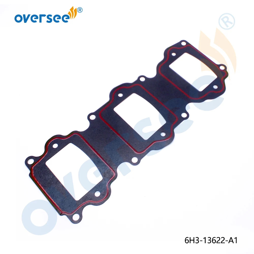 

Boat Motor 6H3-13622 Gasket for Yamaha 60HP 70HP 3-Cyl Intake Manifold Gasket Outboard 6H3-13622-A1