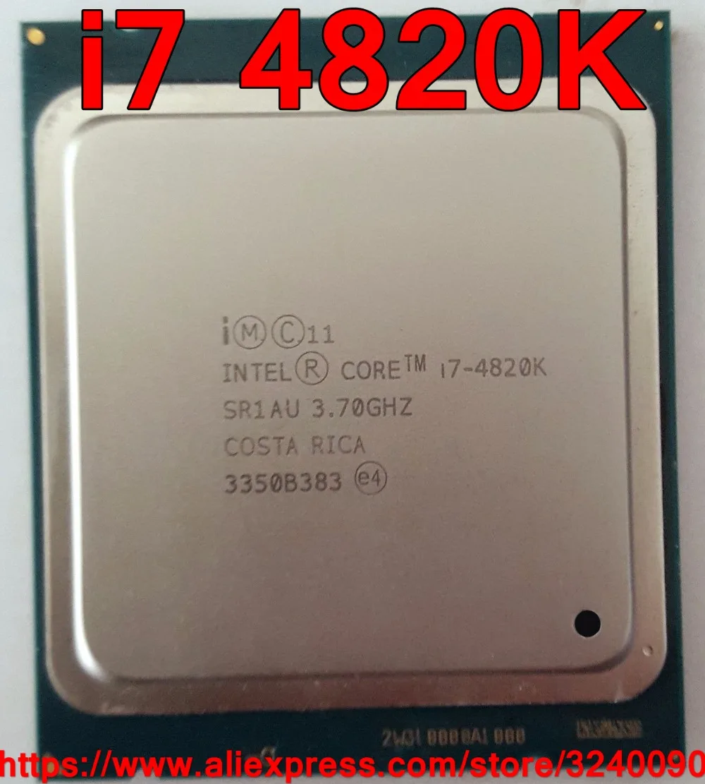 

Intel Core i7 4820K processor i7-4820K Desktop CPU Quad-core 3.70GHZ 10MB 32nm LGA2011 free shipping