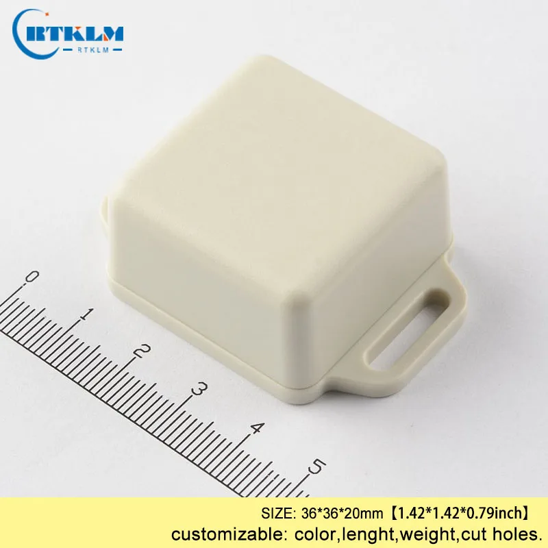 Small project box wall mount junction box diy tableau electrique plastic enclosure 20pcs/lot 36*36*20mm